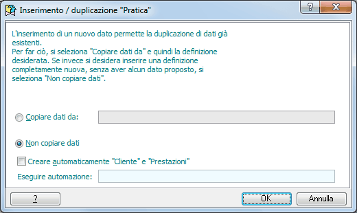 Pratiche-Inserimento pratica