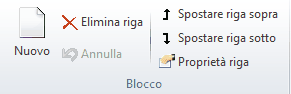 Pulsanti prestazioni base