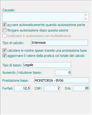 Azioni di tipo interesse