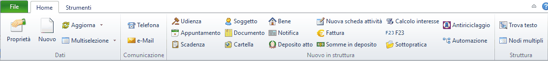 Barra multifunzionale