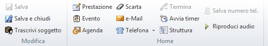 Pulsanti Telefonata