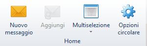 Pulsanti Messaggi