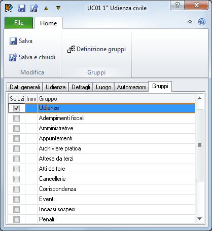 Voci agenda base-Gruppi