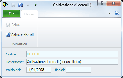 Codici attività