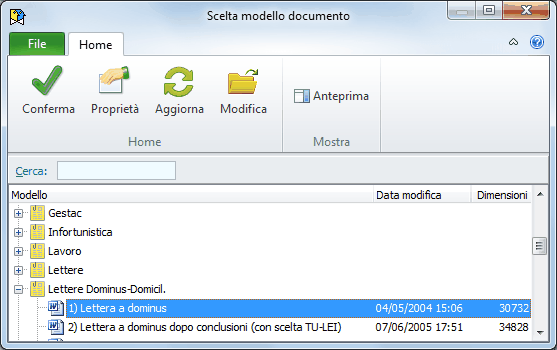 Documenti-Inserimento documento