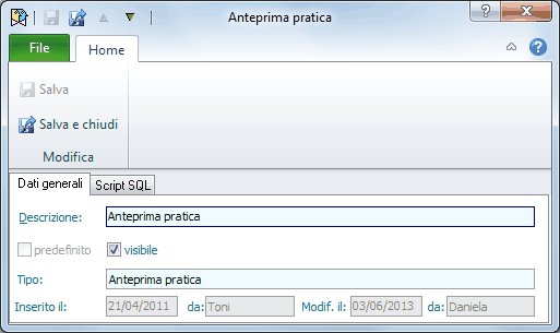 Script SQL