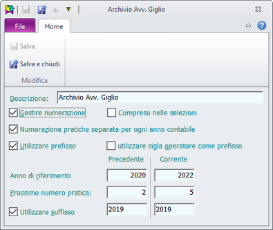 Archivi pratiche