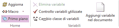 Pulsanti Interfaccia Gestac Word
