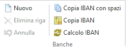 Pulsanti banche