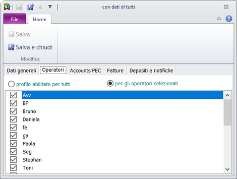 Profili InfoBox-Operatori
