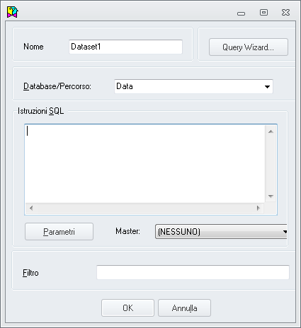 Nuova query