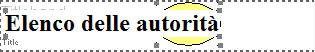 Modifica del report-Titolo con selezione multipla